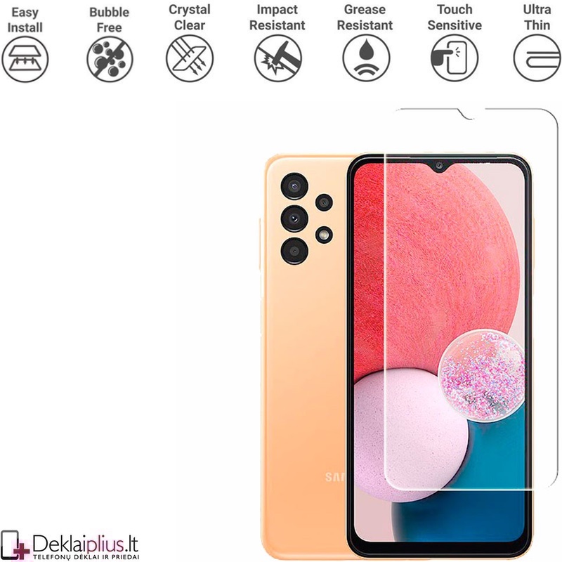 Ekrano grūdintas stiklas (Samsung A13 4G/A13 5G/A04S) Ekrano grūdintas stiklas (Samsung A13 4G/A13 5G/A04S)